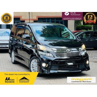 Toyota Vellfire 8 SEATS, 18M WARRANTY, WARRANTED MILES 2.4 5dr